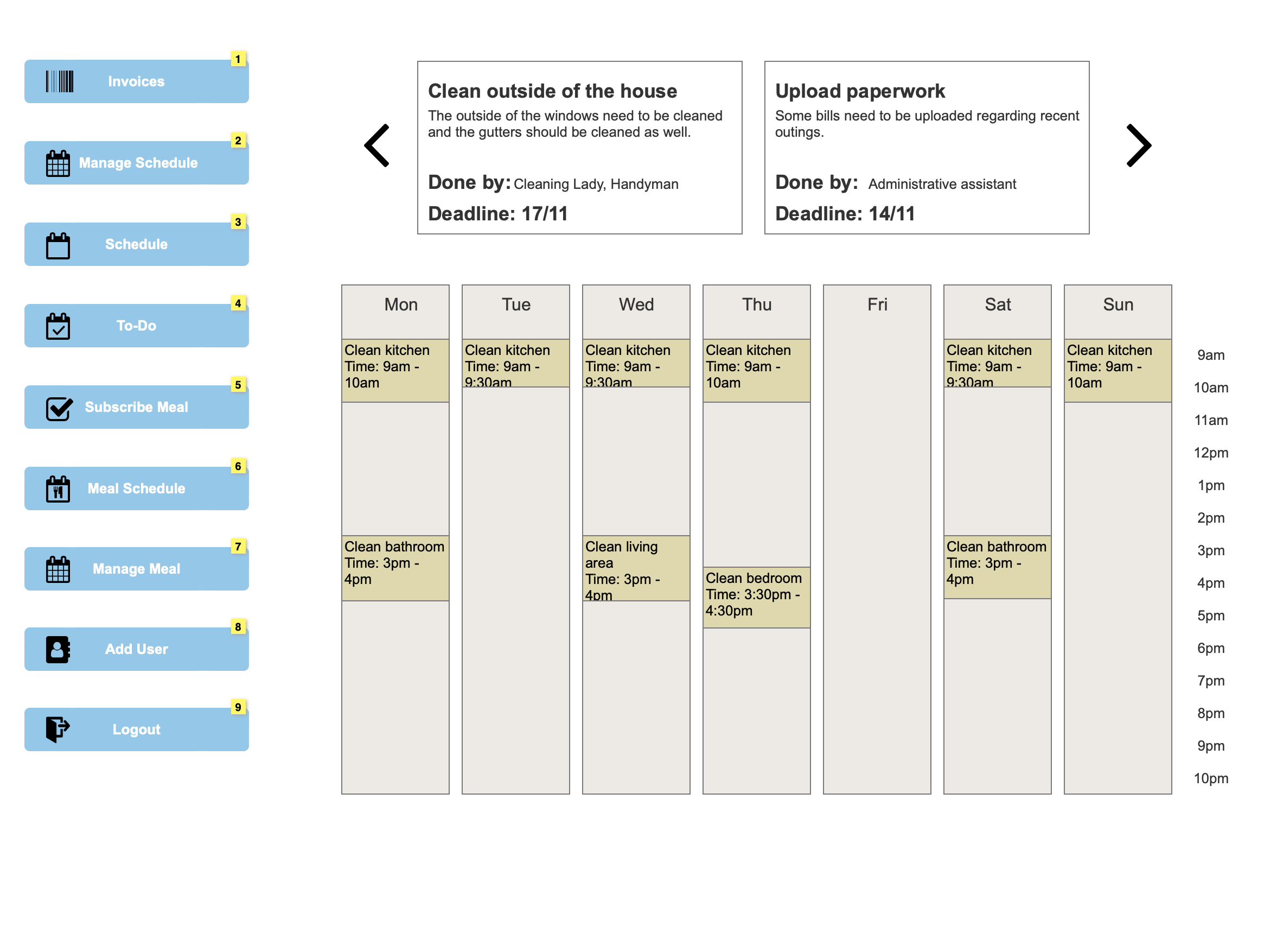 Estate Management System